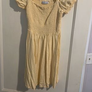 Yellow sundress